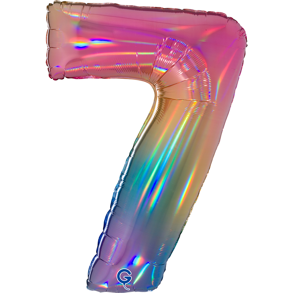 40" Folienzahl "7" Colourful Rainbow