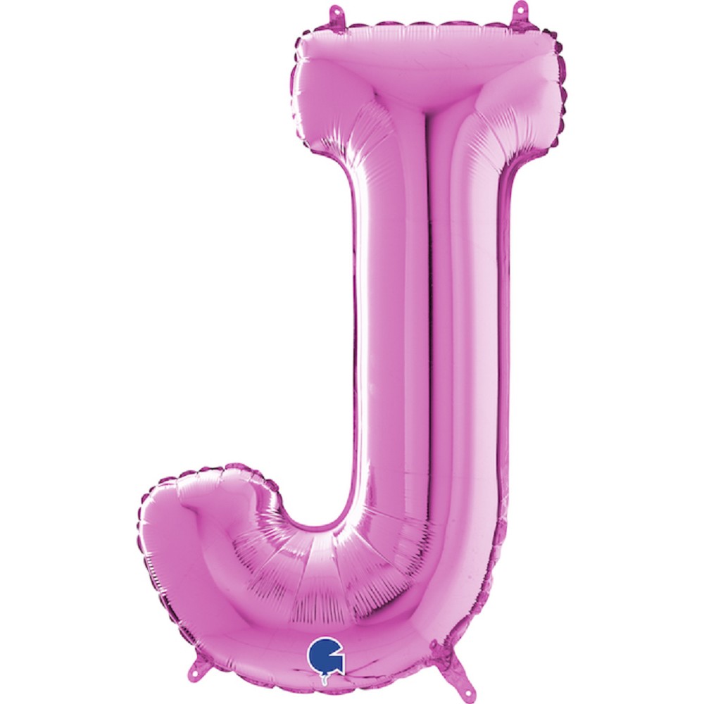 26" Foilballoon Letter "J" Fuxia