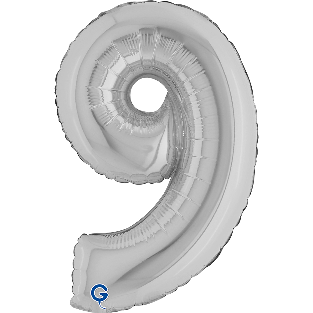 14" Folienzahl "9" Silver