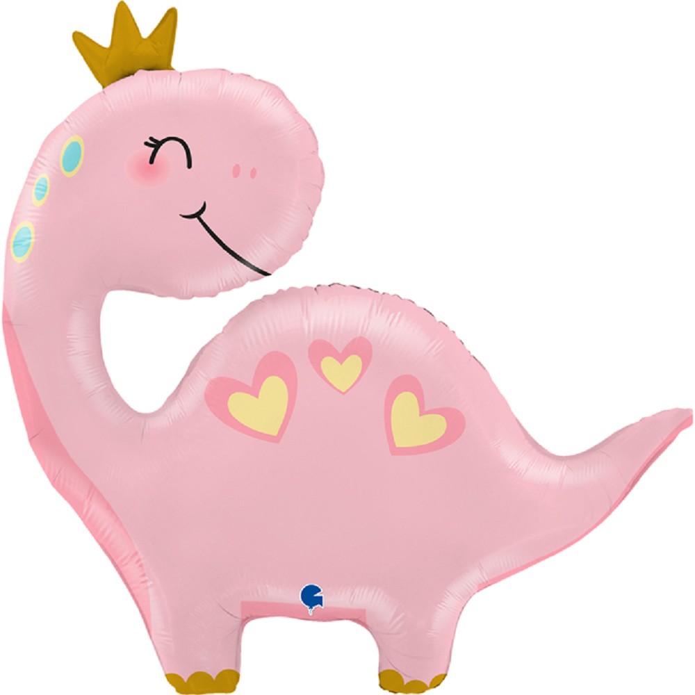 44" Pink Dino