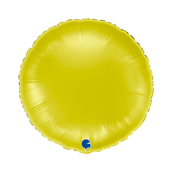 18" Rund Yellow (unverpackt)