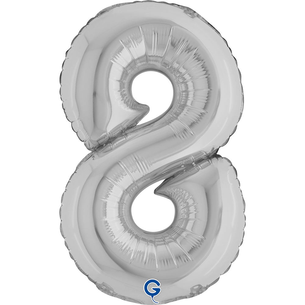 14" Folienzahl "8" Silver