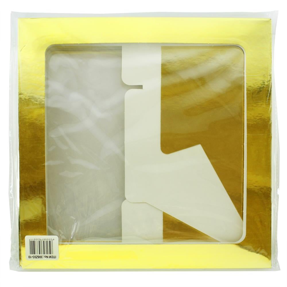 Deko-Boxen - Gold (ohne Buchstaben)