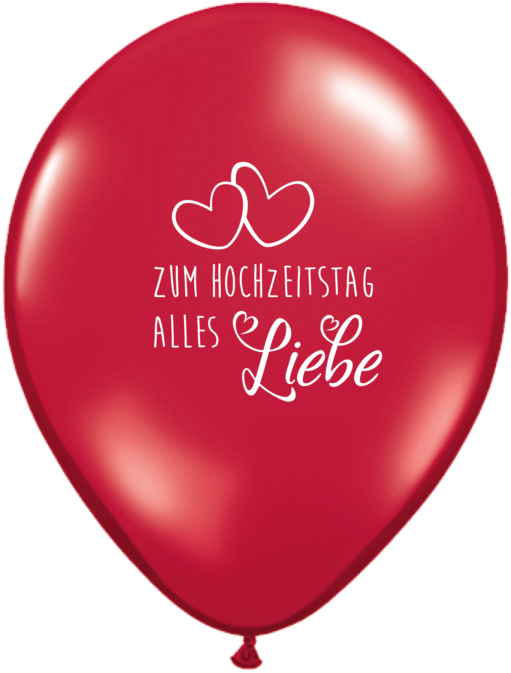 11" Zum Hochzeitstag Alles Liebe Sortiert (Retail Pack)