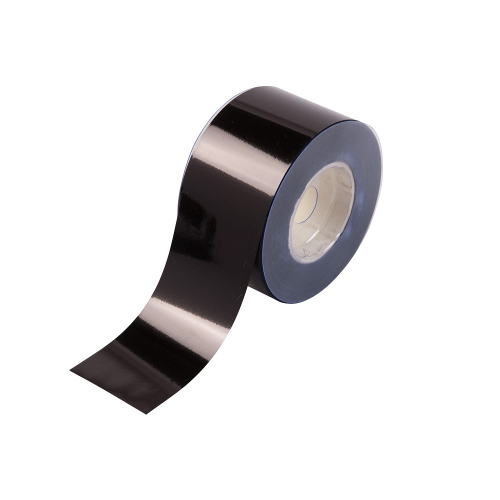 Folienrolle 4cm x 100m Schwarz