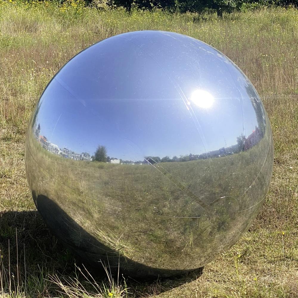 4' PVC Spiegelkugel mit Zubehör (wiederverwendbar)