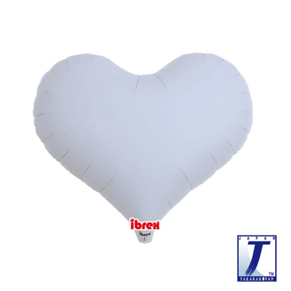 14" Jelly Heart White (ibrex)