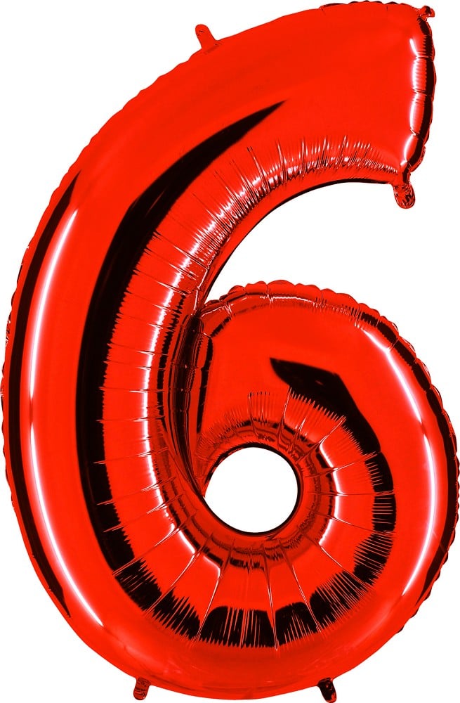 40" Folienzahl "6" Red