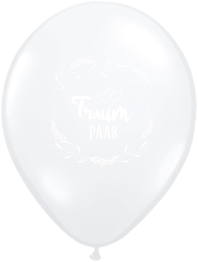 11" Traumpaar Diamond clear (25 Stück)