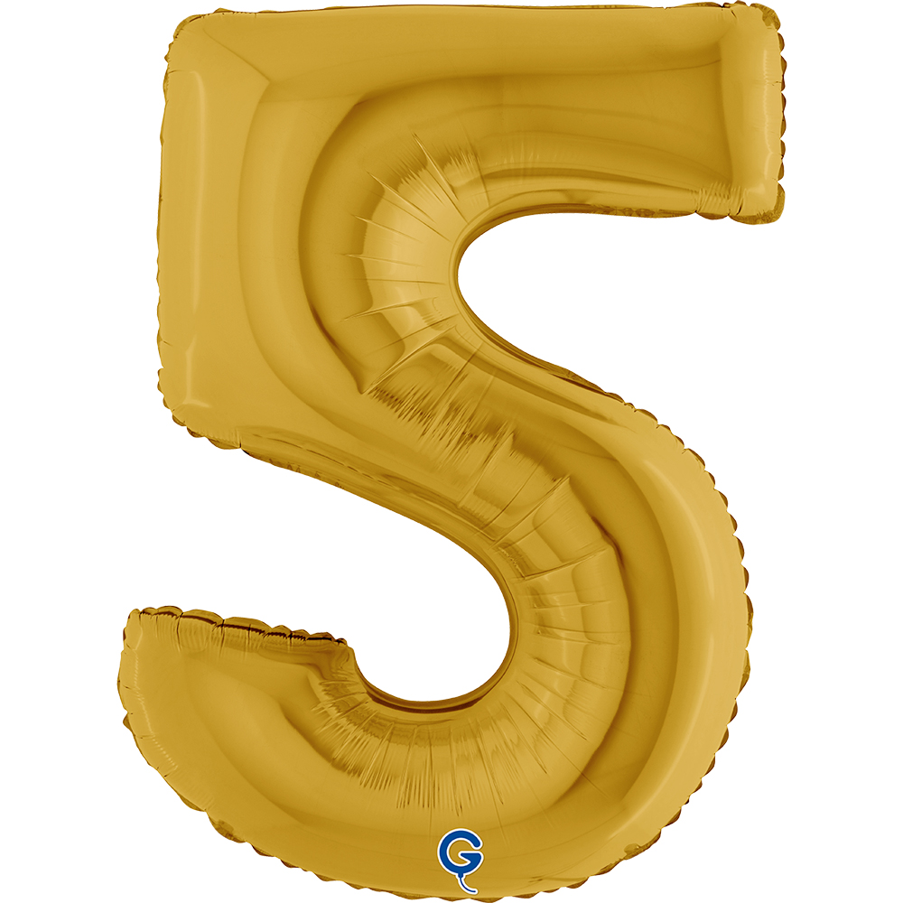 40" Folienzahl "5" Gold