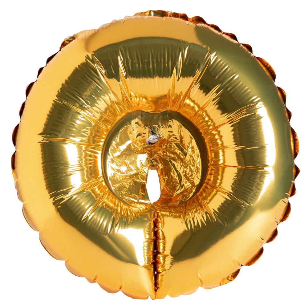 12" Deco Circle Gold