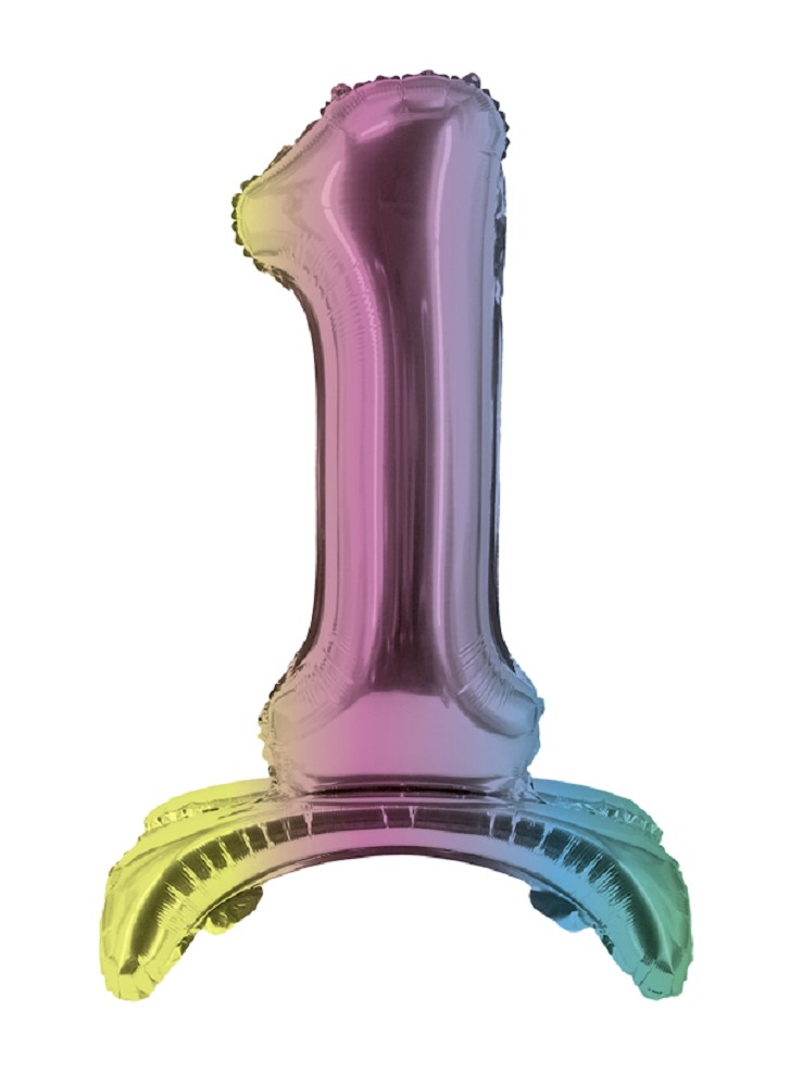 16" Stand Up Balloon "1" Bunt