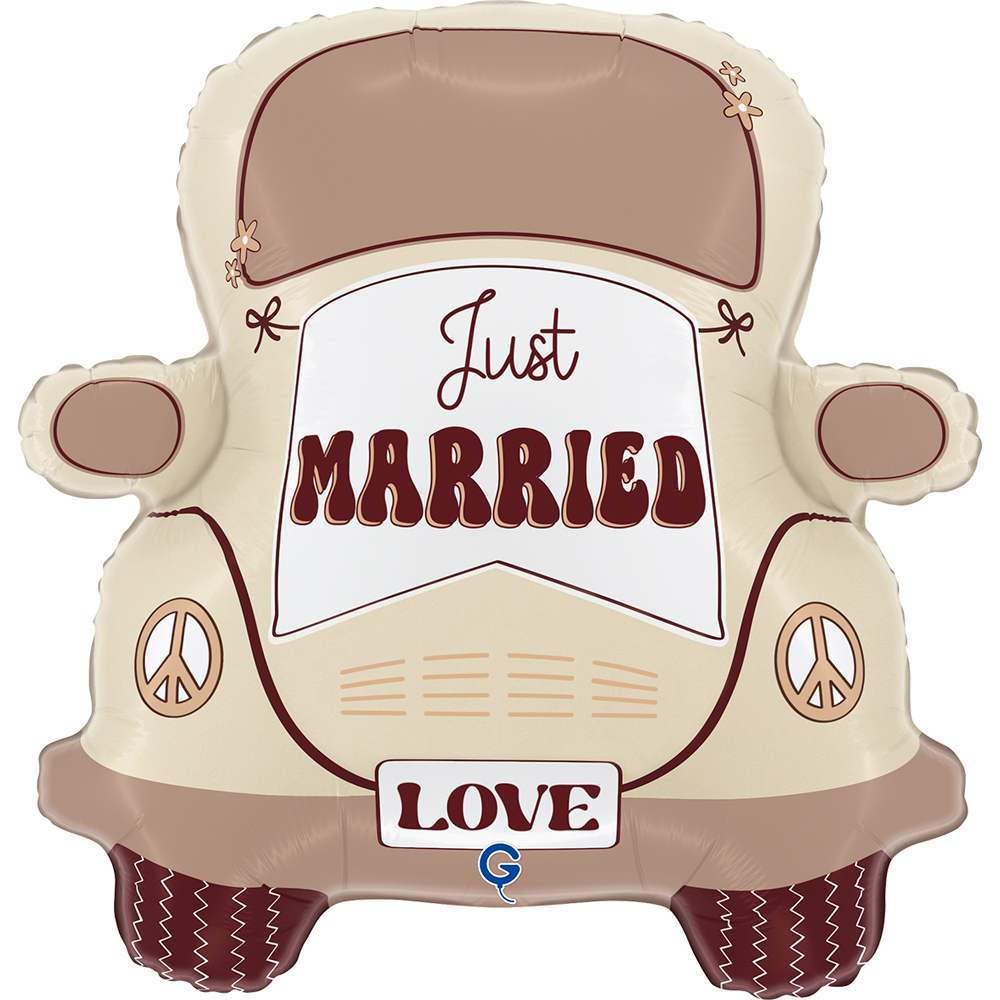 26" Wedding Hippie Car