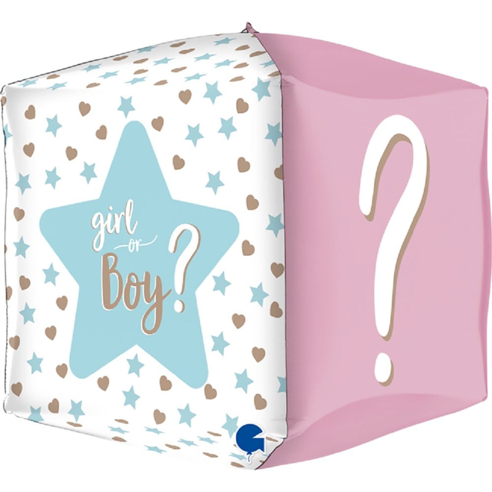 15" Square Gender Reveal 4D