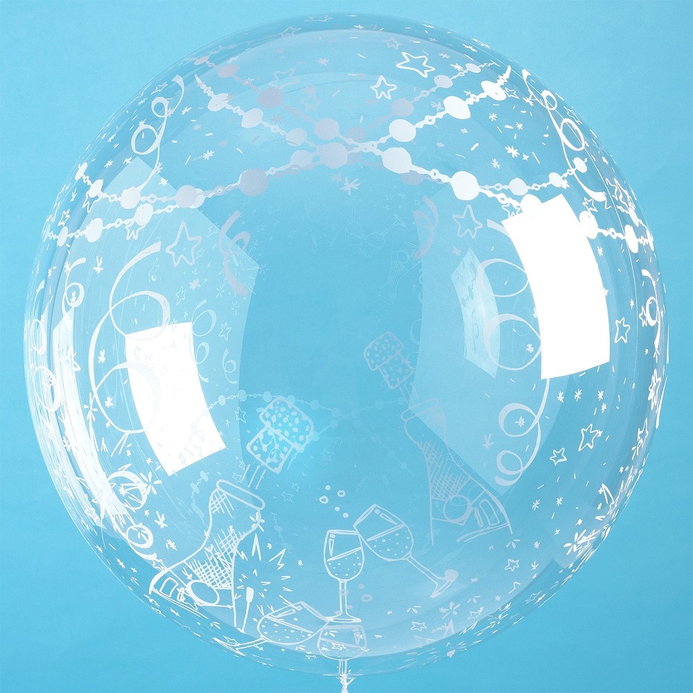 24" Crystal Globe Celebration (pre-stretched)