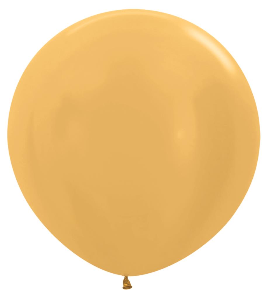 36" Metallic Gold (2 Stück)