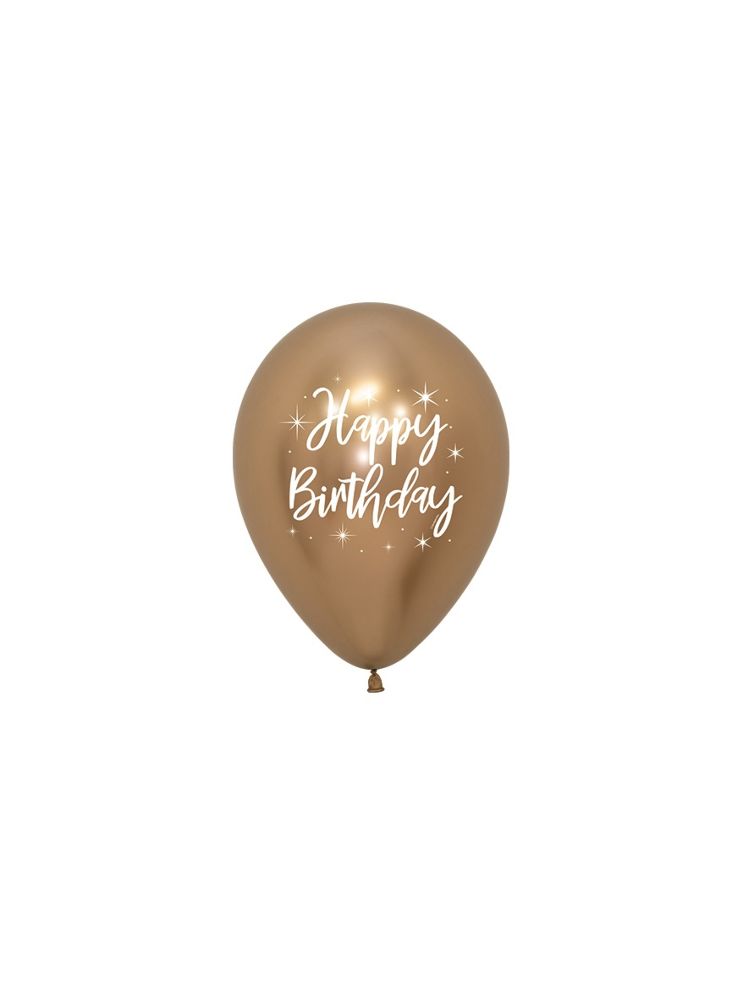 5" Happy Birthday Radiant - Reflex Ass. (25 Stück) 5" Happy Birthday Radiant - Reflex Ass. (25 Stück)