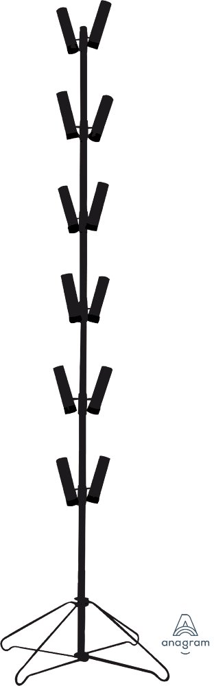 Ballonständer (für 90 luftgefüllte Folienballons)