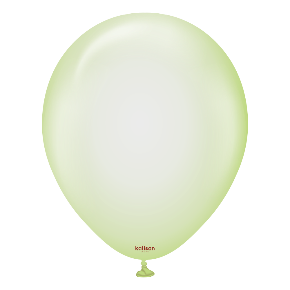 12" Pure Crystal Green (100 Stück)