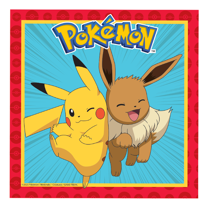 Pokémon Servietten 33 x 33 cm