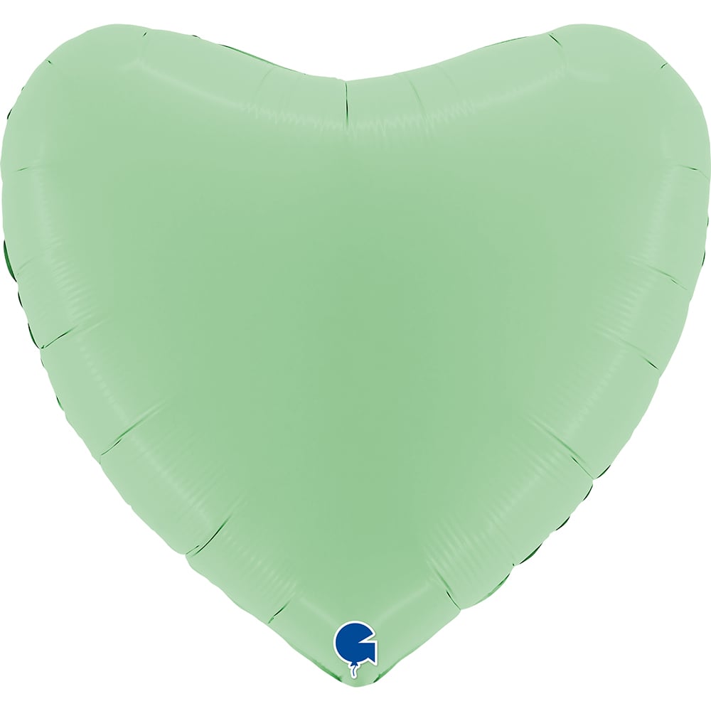 36" Herz Matte Green (unverpackt)