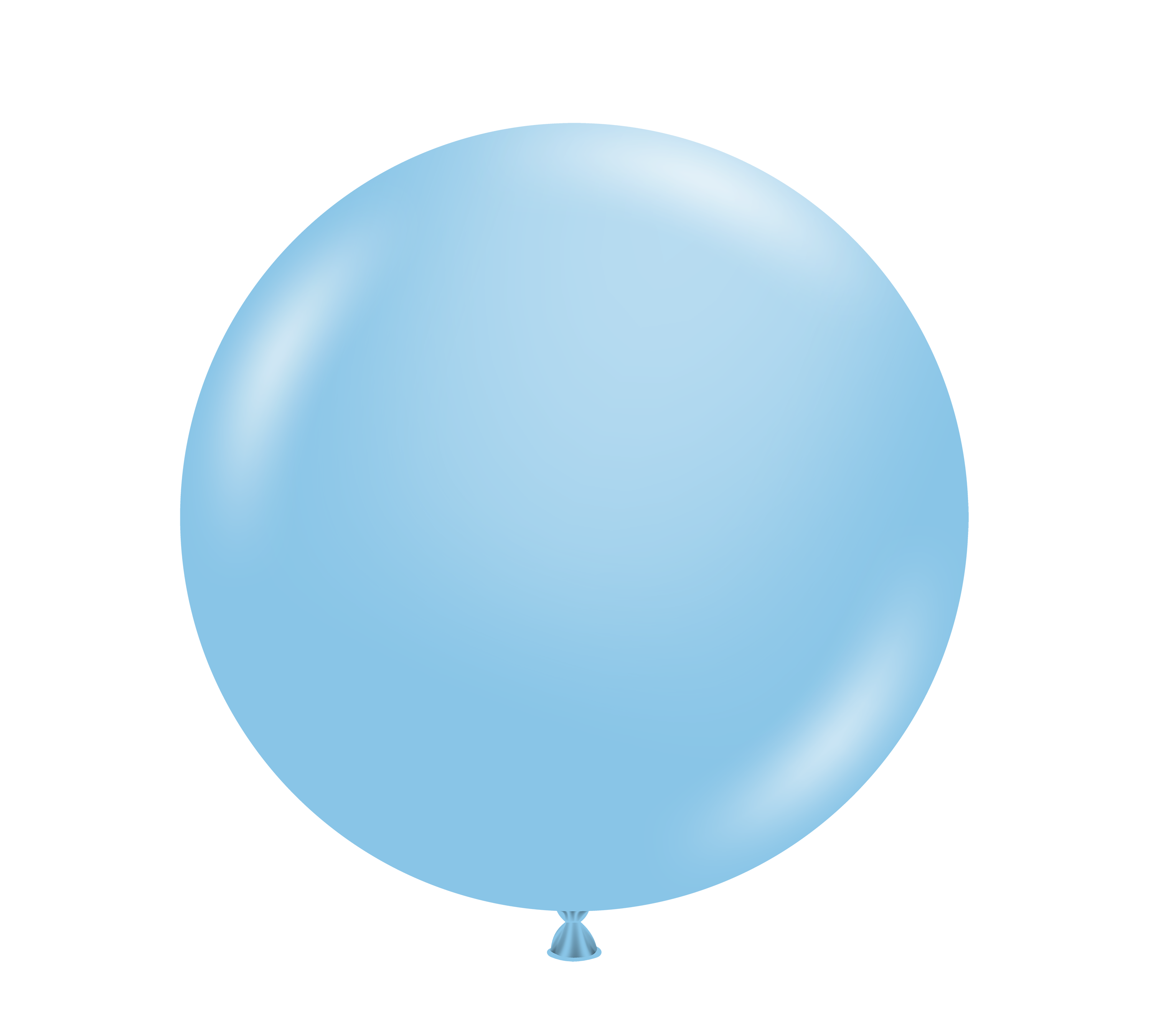 24" Baby Blue (3 Stück)