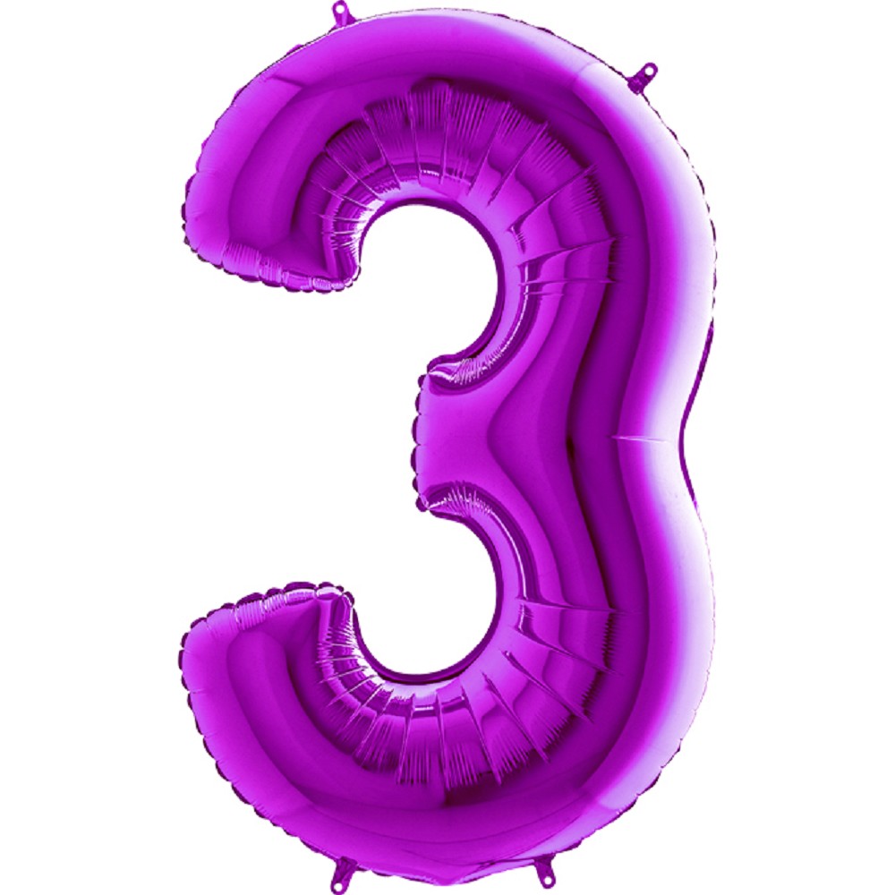40" Folienzahl "3" Purple