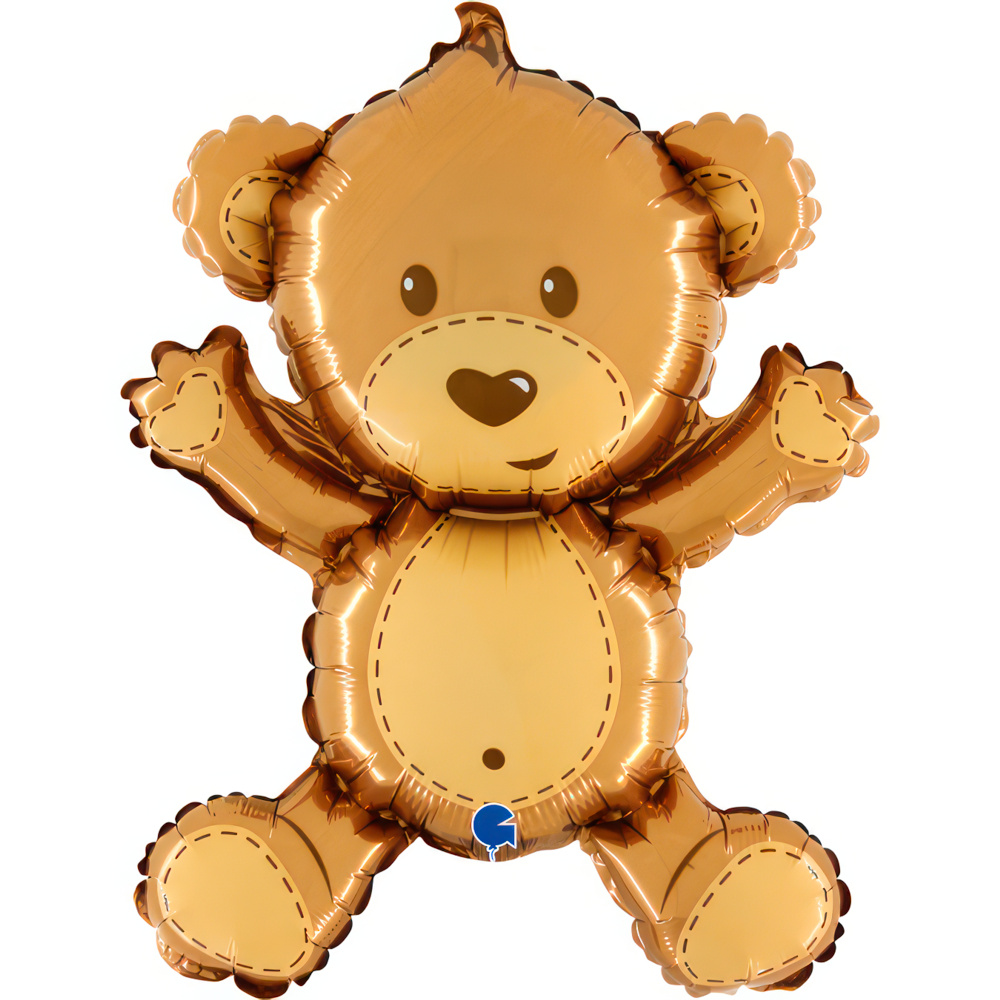 14" Cute Bear (verpackt, mit Ventil)