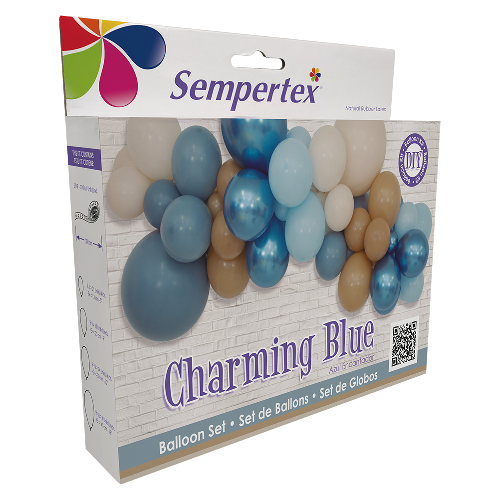 DIY Balloon Kit - Charming Blue
