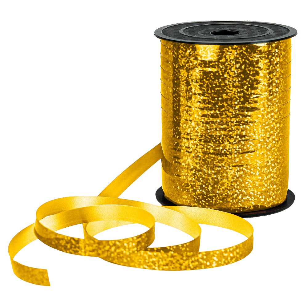 Polyband 10mm Holografie Gold (250 m)