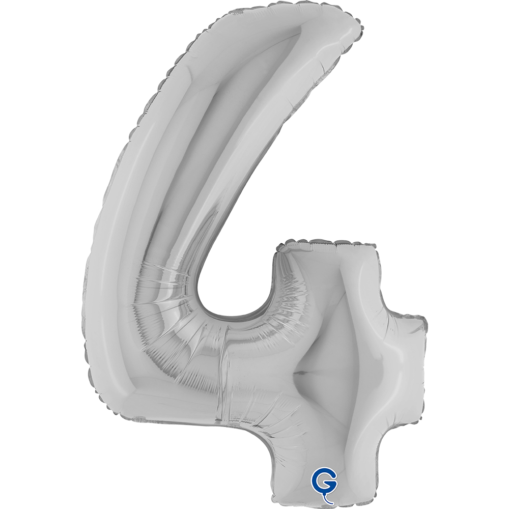 40" Folienzahl "4" Silver