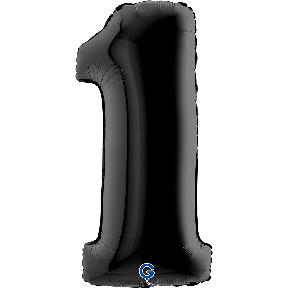 40" Folienzahl "1" Black