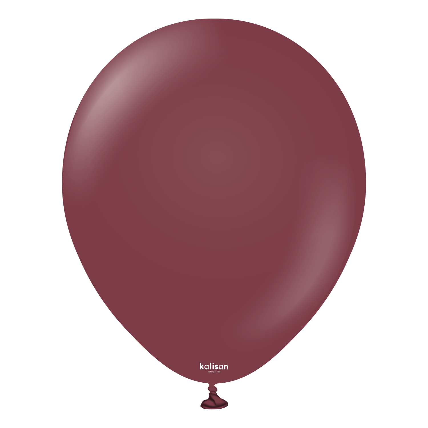 5" Standard Burgundy (100 Stück)