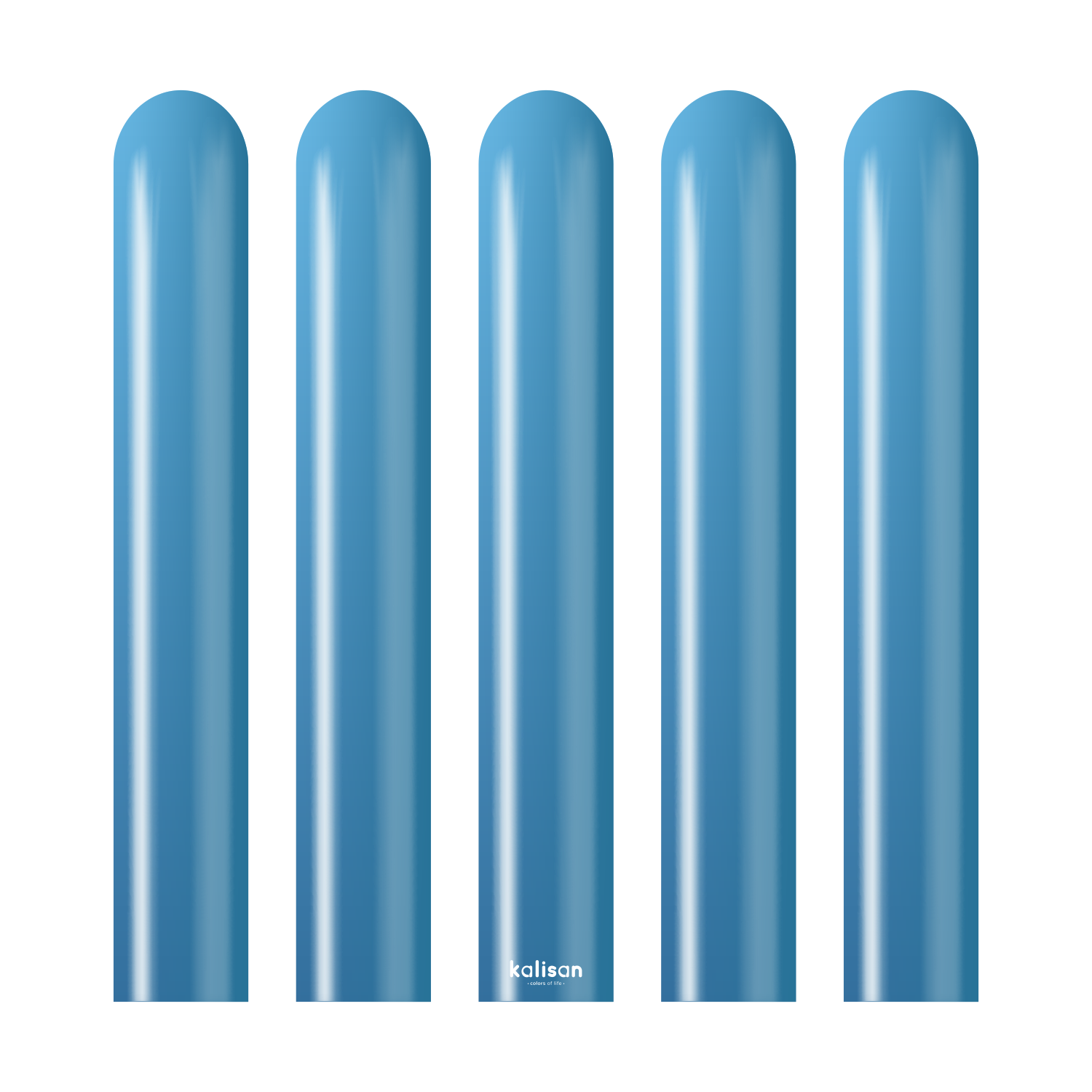 260er Modellierer Mirror Blue (50 Stück)