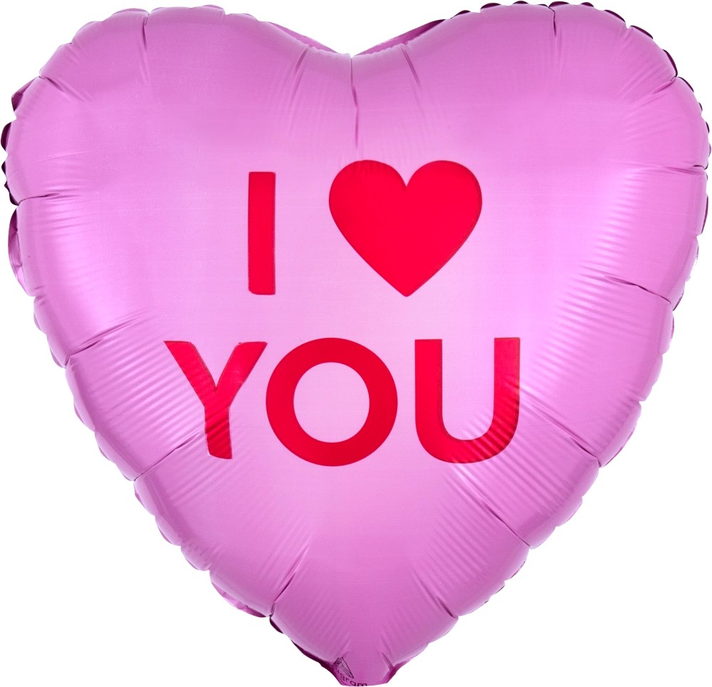 18" I Heart You Candy Heart