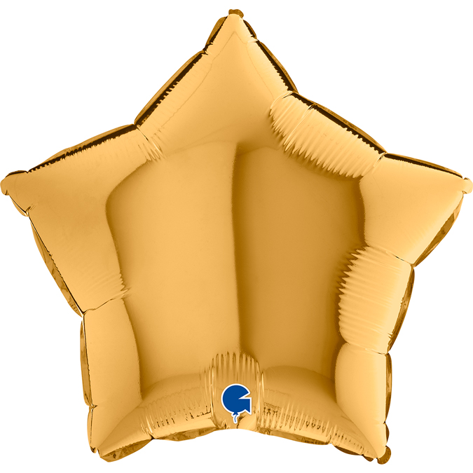 18" Stern Gold (Altgold) (unverpackt)