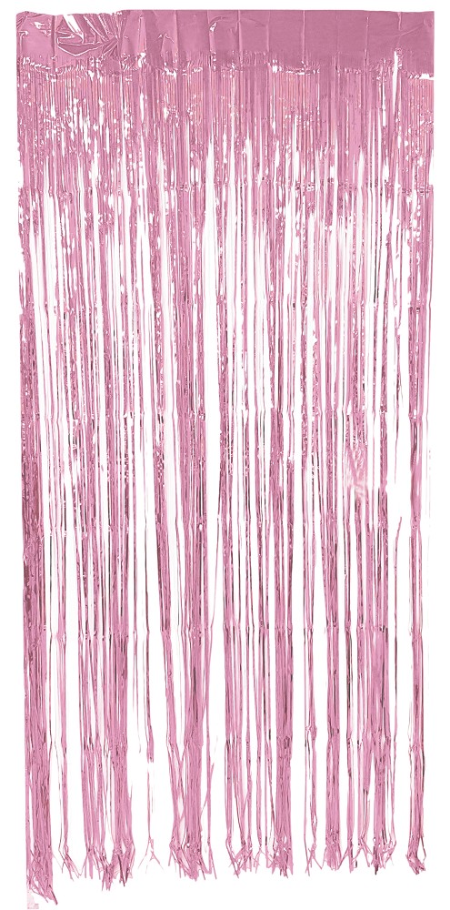 Folien-Fransenvorhang Pink (1mx2m)