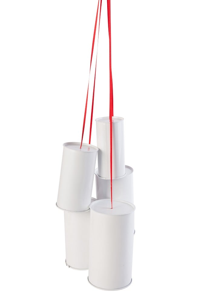 Tin Cans for the White Wedding Car