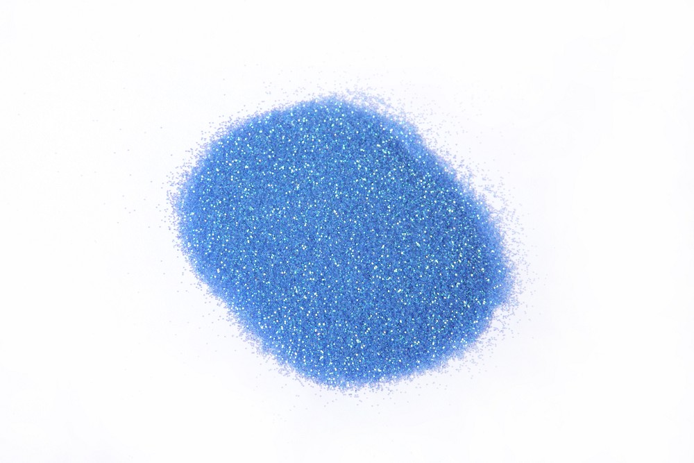 Feines Glimmer Pulver hellblau (1 kg)