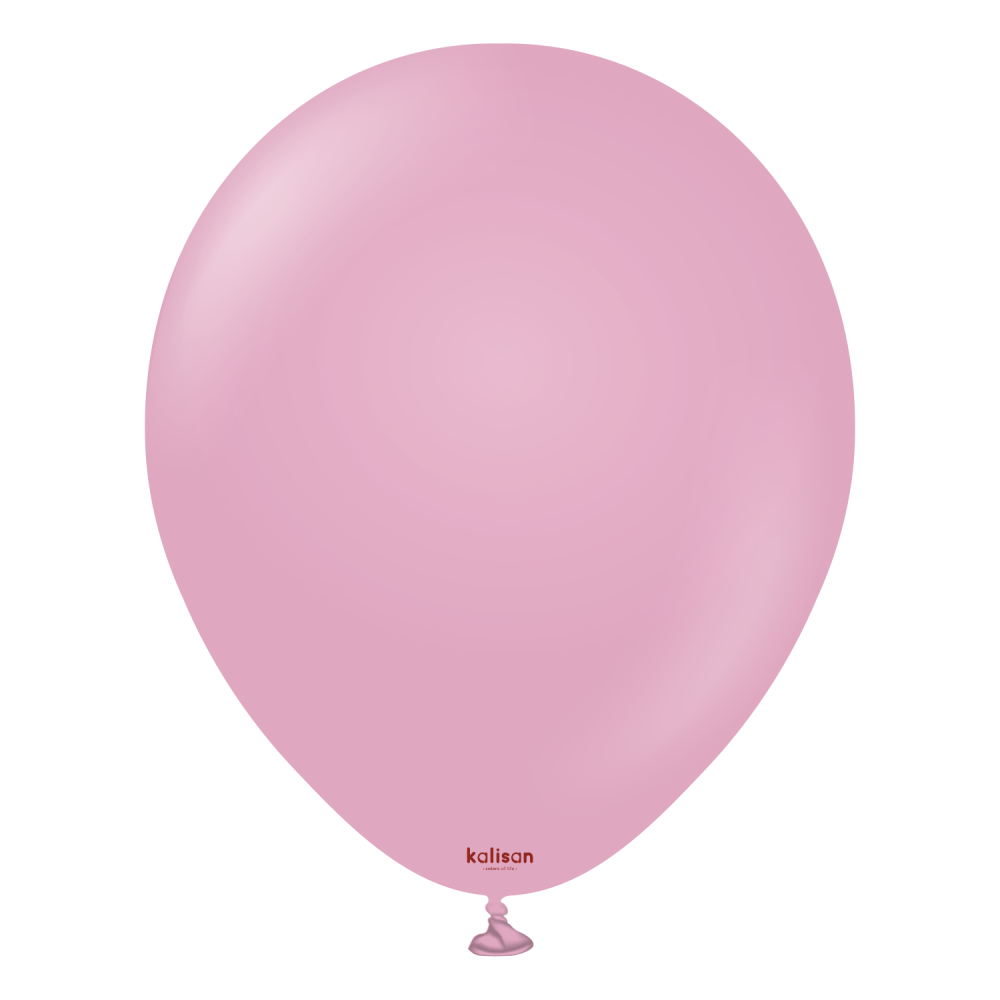 12" Retro Dusty Rose (100 Stück)