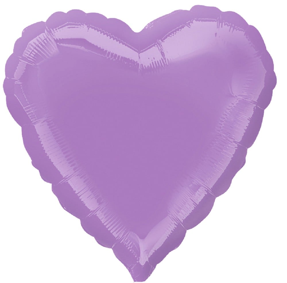 18" Herz Pearl Pastel Lilac