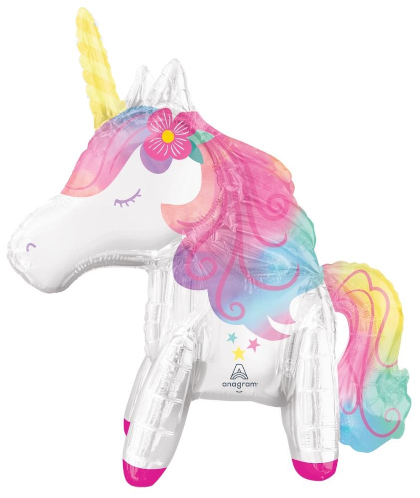 25" Multi-Balloon Enchanted Unicorn