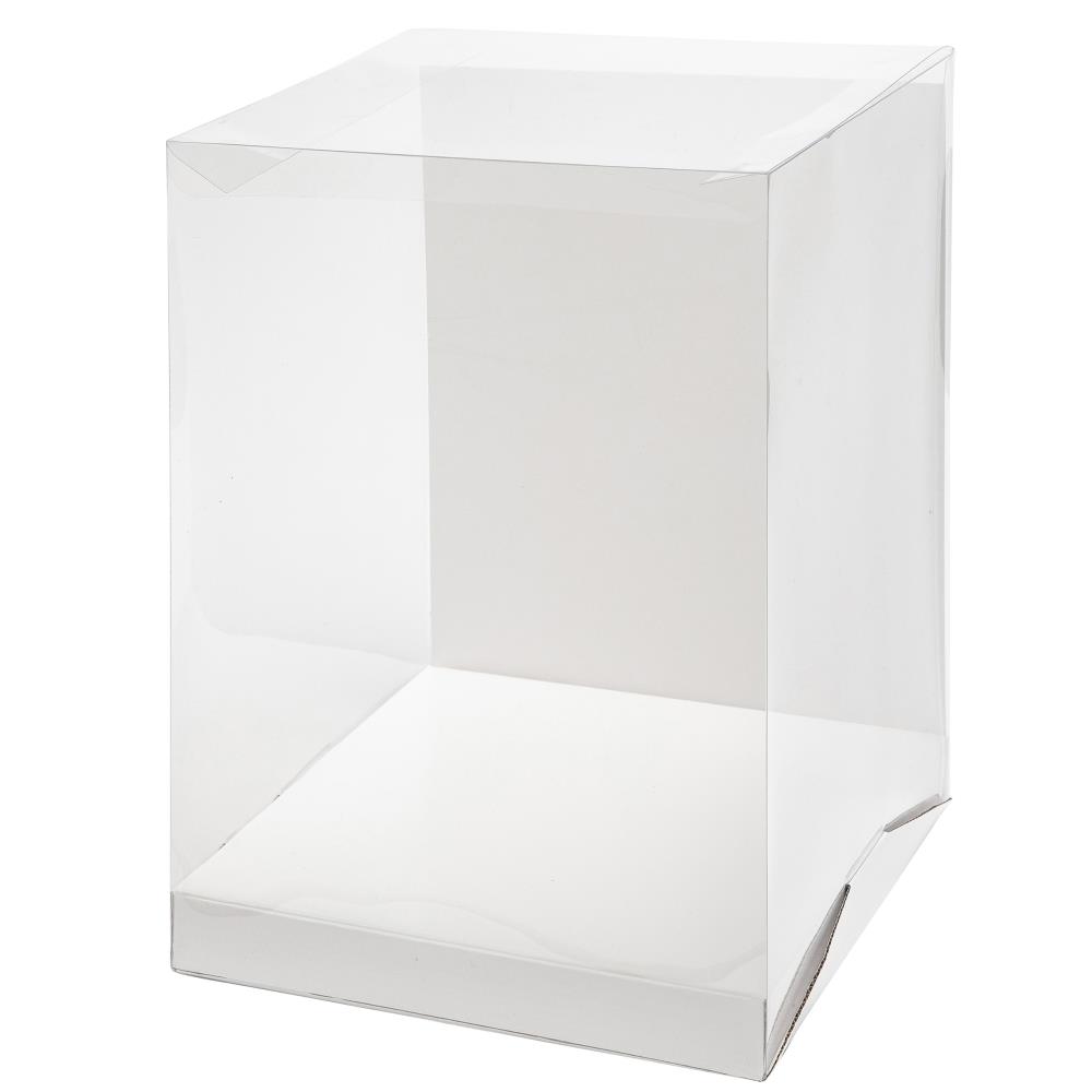 Verpackungskarton mit herausnehmbarer Rückwand (18x18x25)