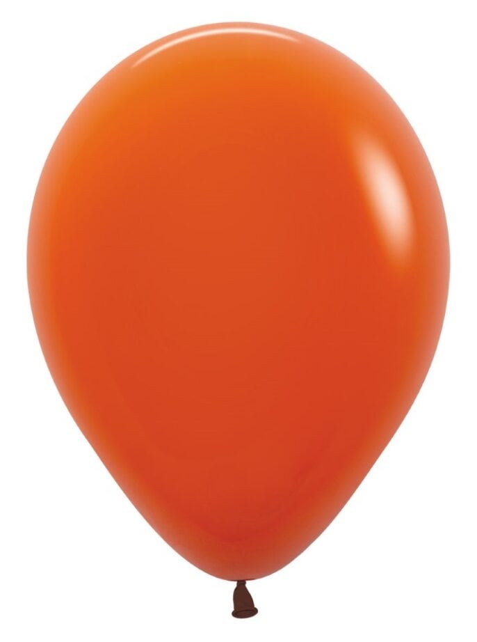 12" Sunset Orange (50 Stück)