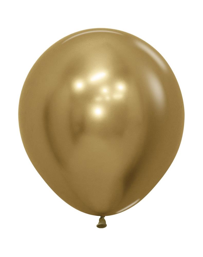 18" Reflex - Gold (6 Stück)