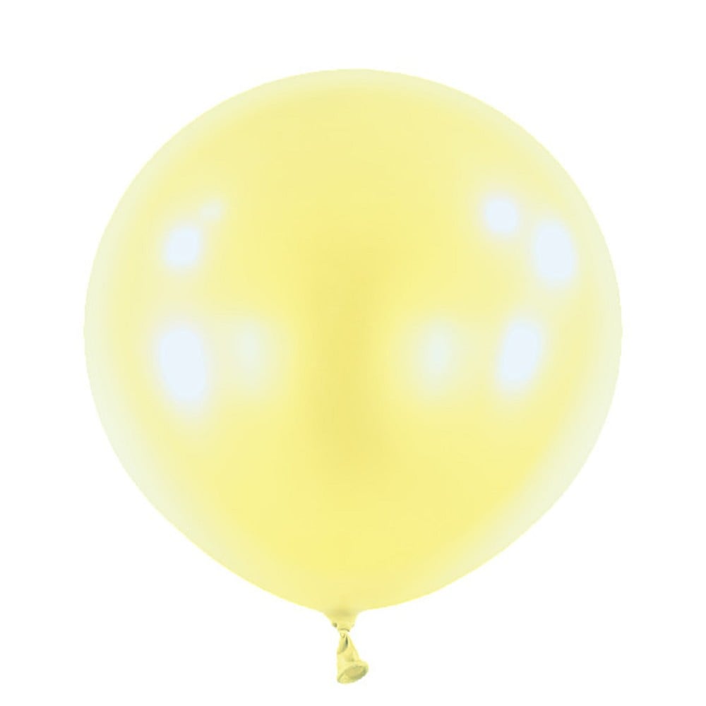 24" Pearl Light Yellow (4 Stück)