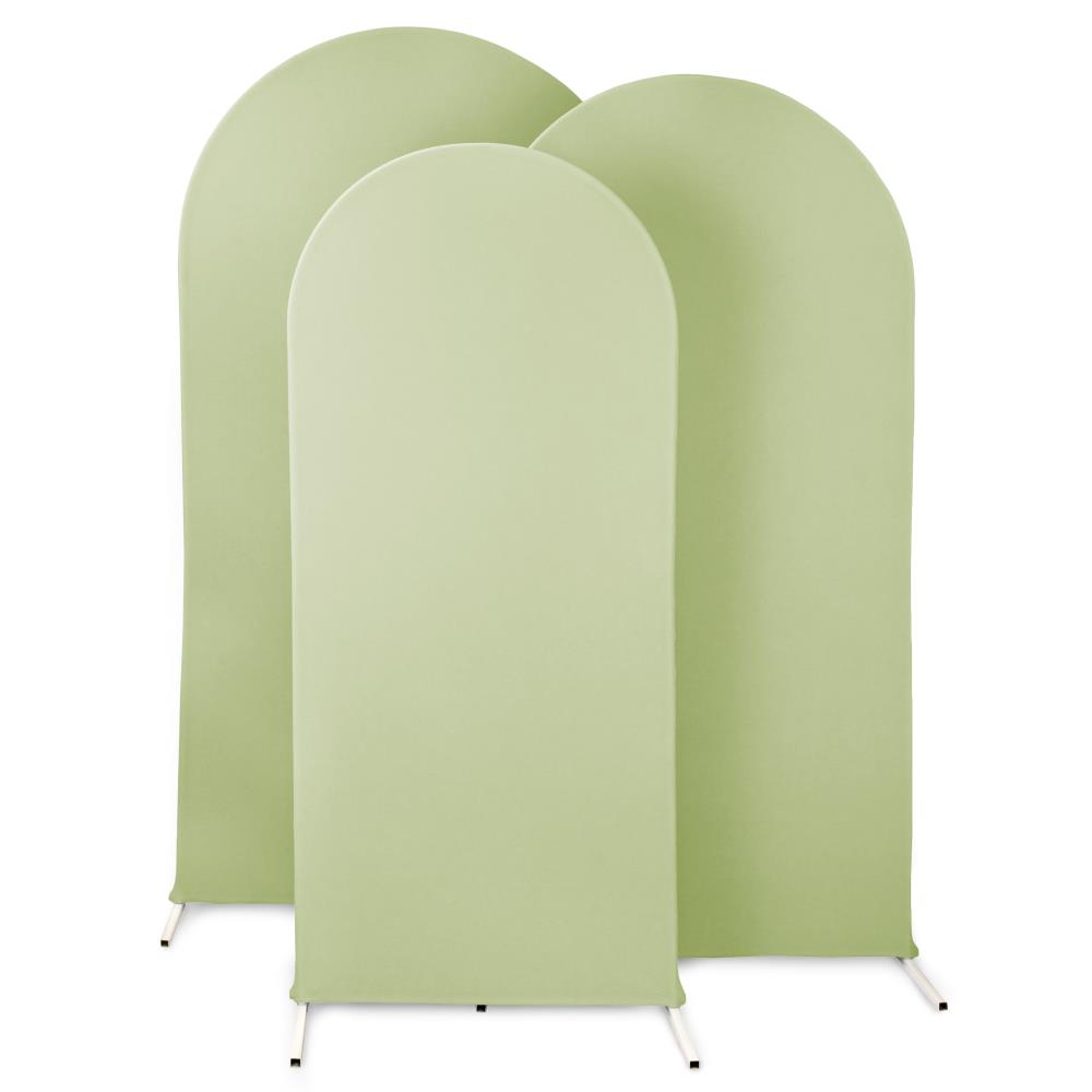Backdrop-Set + Stoff-Set - Olive (6-teilig)