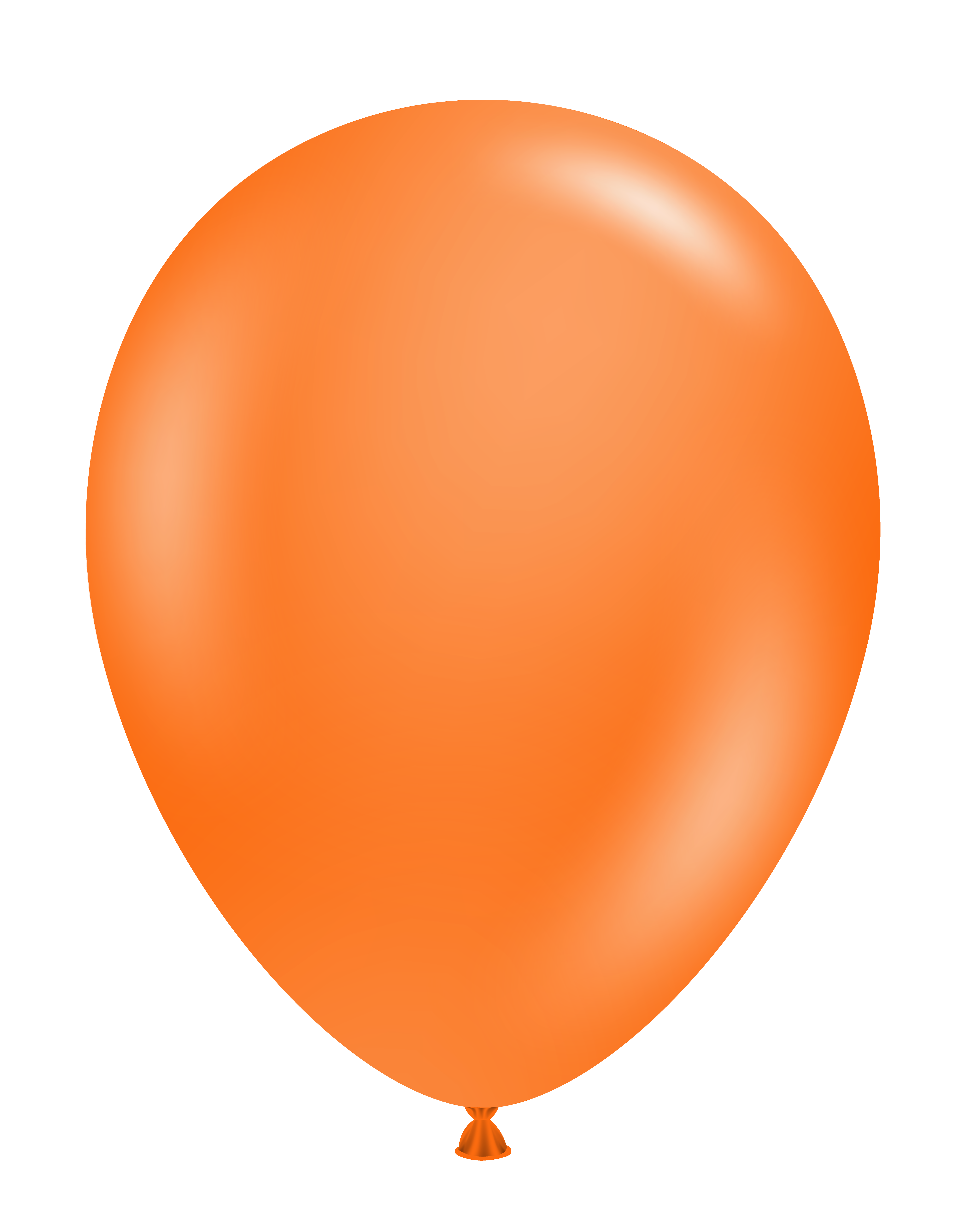 11" Orange (100 Stück)