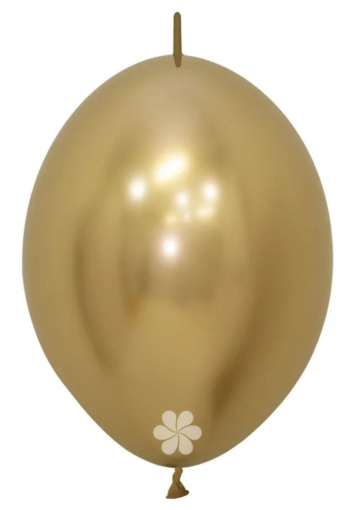 12" Link-o-loon Reflex Gold (25 Stück)