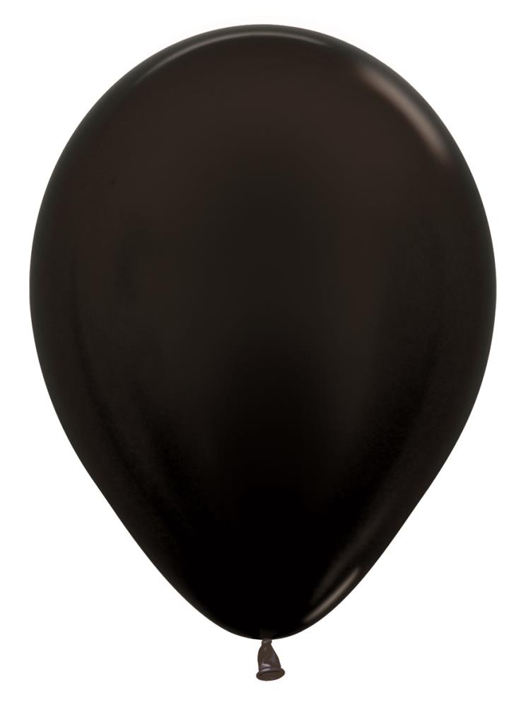 5" Metallic Black (50 Stück)